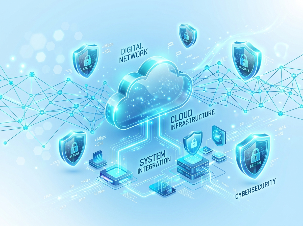 Modern Enterprise Digital Network & Hybrid Cloud Infrastructure