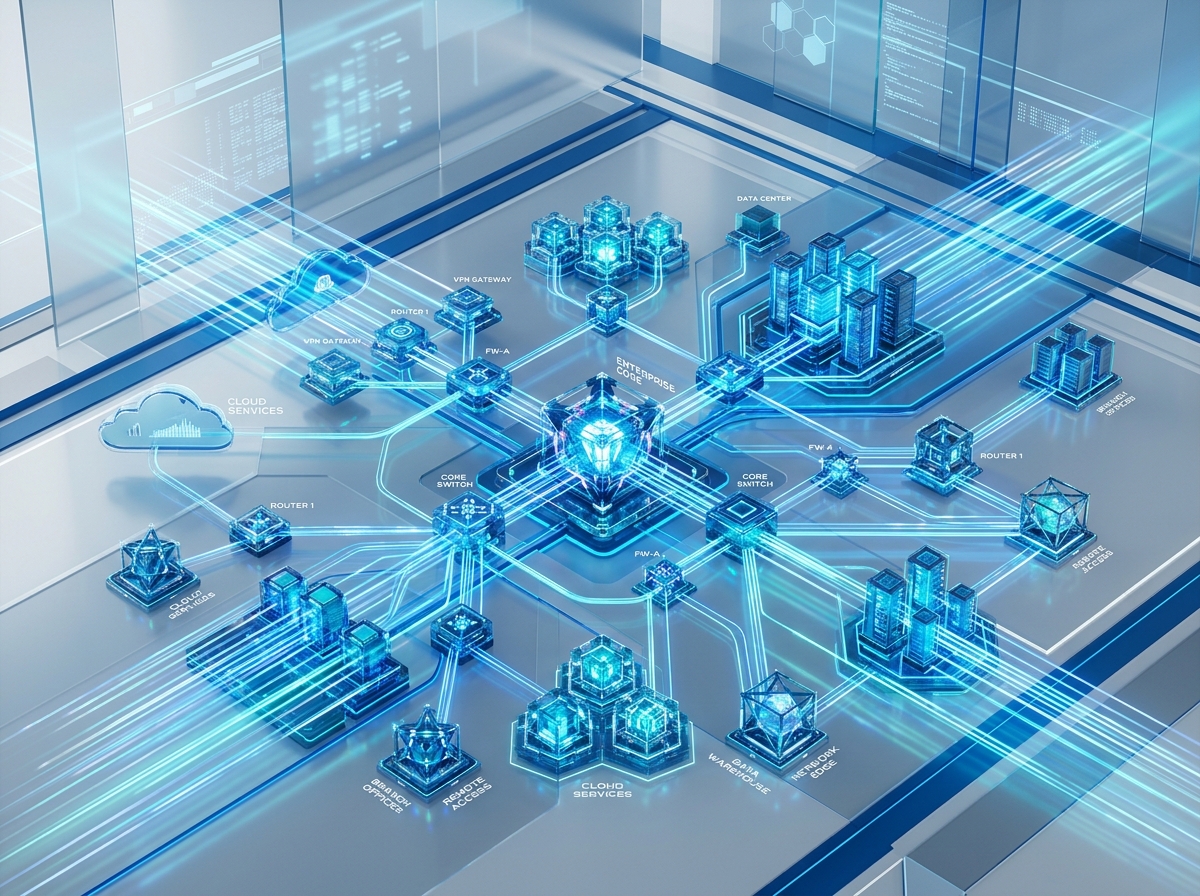 Resilient Enterprise IT Infrastructure & Network Architecture